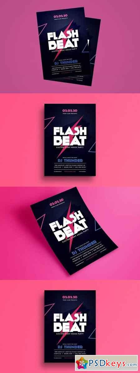 Flash Beat Flyer