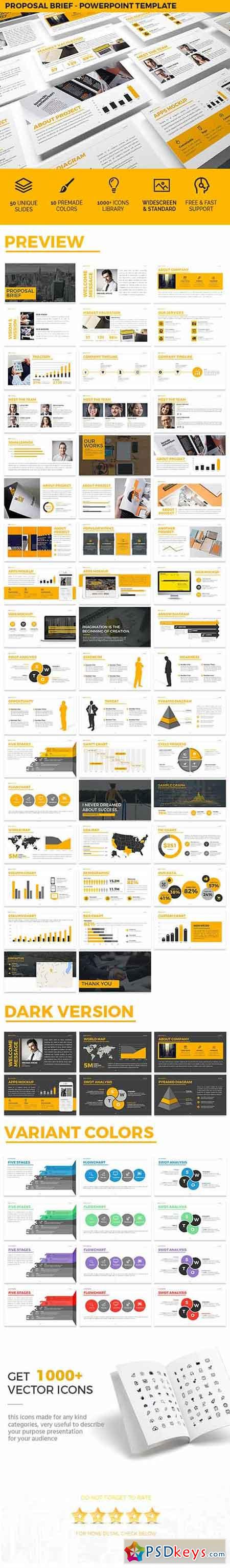 Proposal Brief Powerpoint Template 19605960