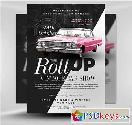 Auto Show 2017 Flyer Template