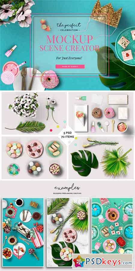 Celebration - Mockup Scene Creator 1893926