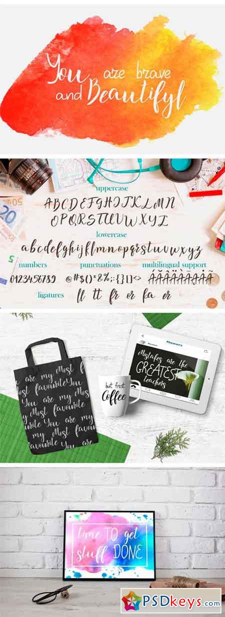 Marseille - Handlettering Font Duo 1952142