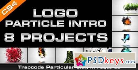 Logo Particle Intro 8in1 3254938 - After Effects Projects
