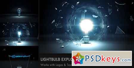 Light Bulb Explosion Logo Reveal - After Effects Projects