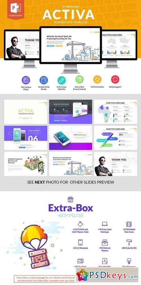 Activa Business Powerpoint Template 1357999