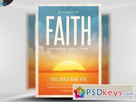 Faith Church Event Flyer
