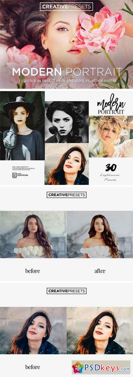 30 Lightroom Presets for Portrait 1986462