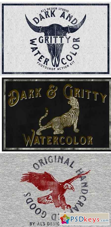 AL's Dark & Gritty Watercolor Action 1952483