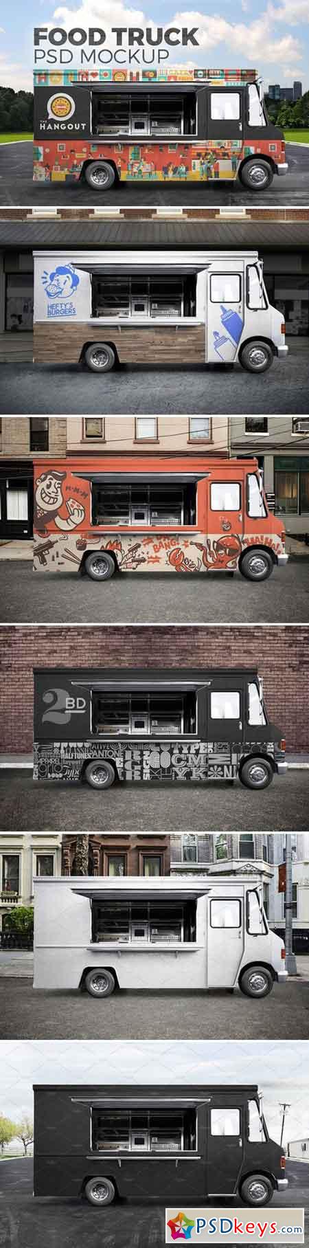 Download Food truck PSD Mockup 1266314 » Free Download Photoshop ...