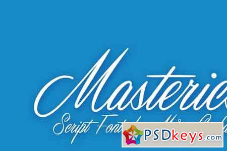 Masterics Script Font 1120751