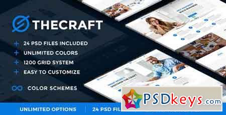 The Craft - Business PSD Template 20871798