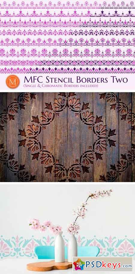 MFC Stencil Borders Two 1989676