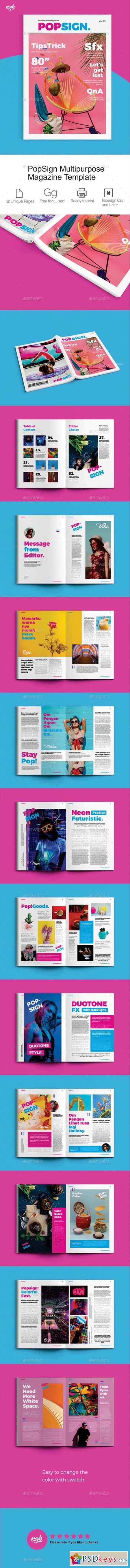 Popsign Multipurpose Magazine 20953254