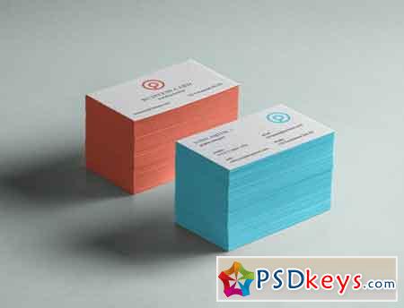 Psd Business Card Brand Mockup Vol5