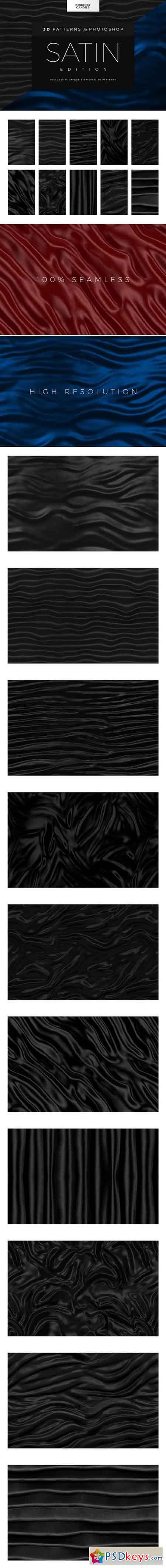 Seamless Silk Satin Fabric Patterns 2004179