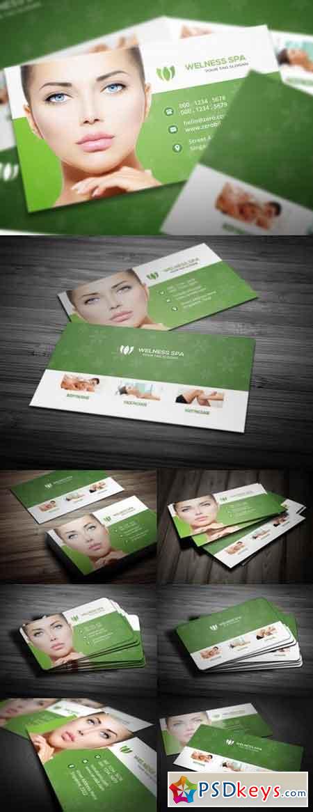 Beauty & Spa Business Card 1358705