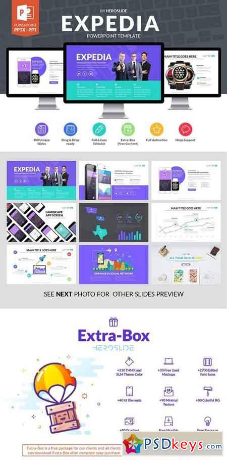 Expedia Business Powerpoint Template 1355060