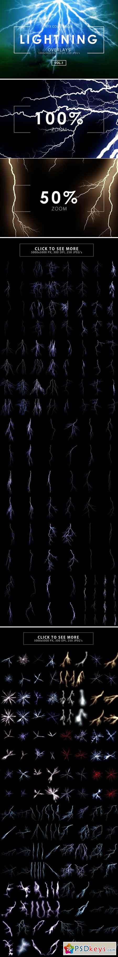 Lightning Effect Overlays Vol. 1 881264