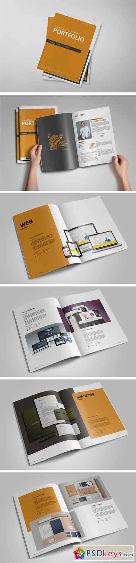 Graphic Design Portfolio Template 2022776