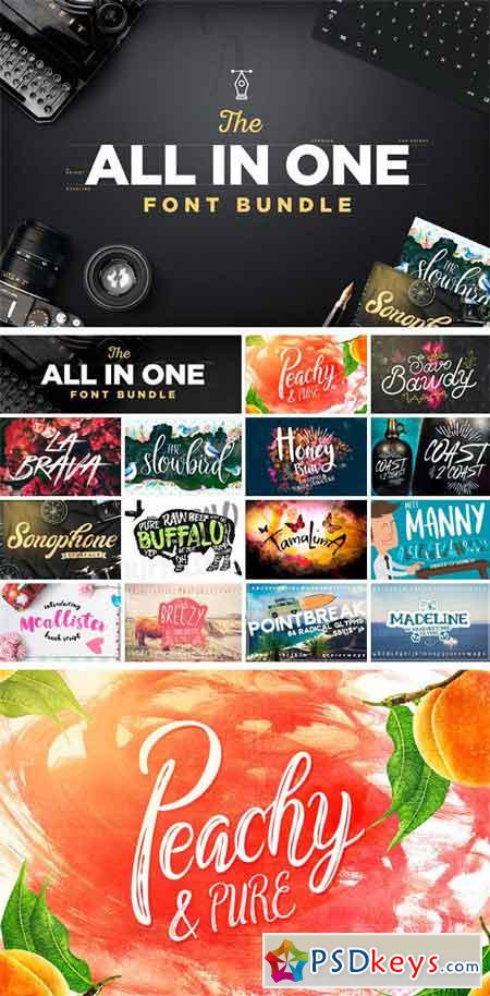 The All In One Font Bundle 1865995