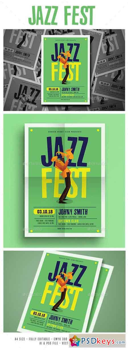Jazz Festival Flyer 17425079