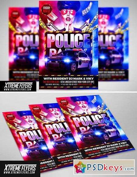 Police Party Flyer 1994050
