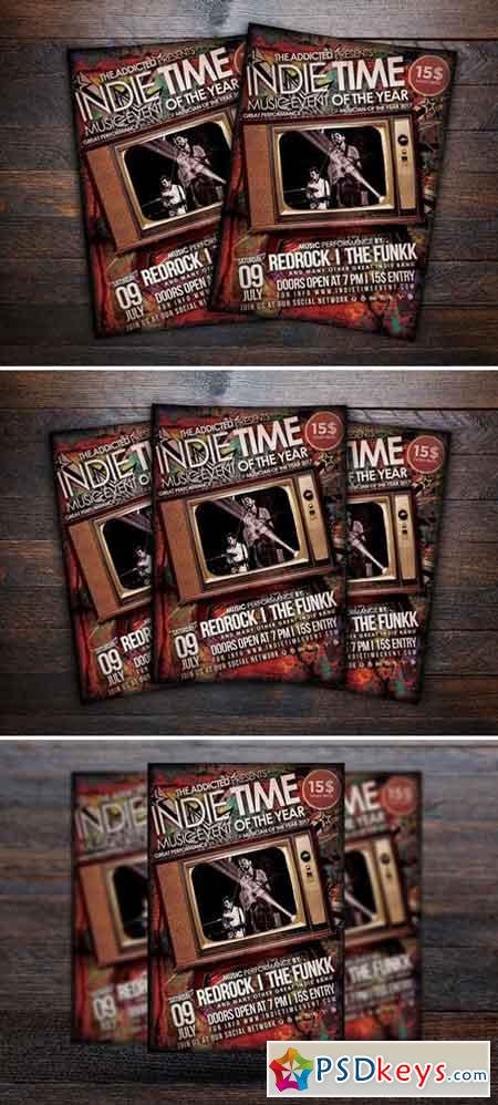 Indie Time Music Flyer 787462