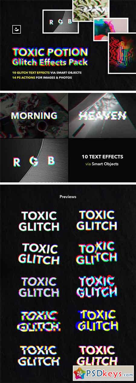 Toxic Potion Glitch Effects Pack 2053566