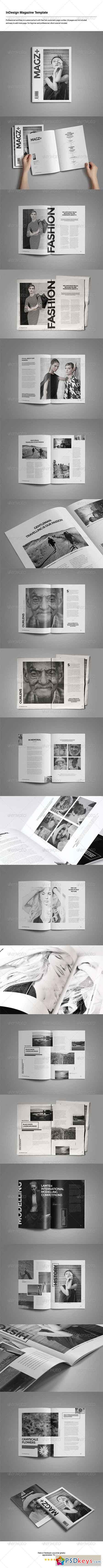 Indesign Magazine Template 8226069