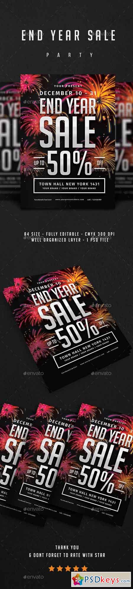 End Year Sale Flyer 21070468