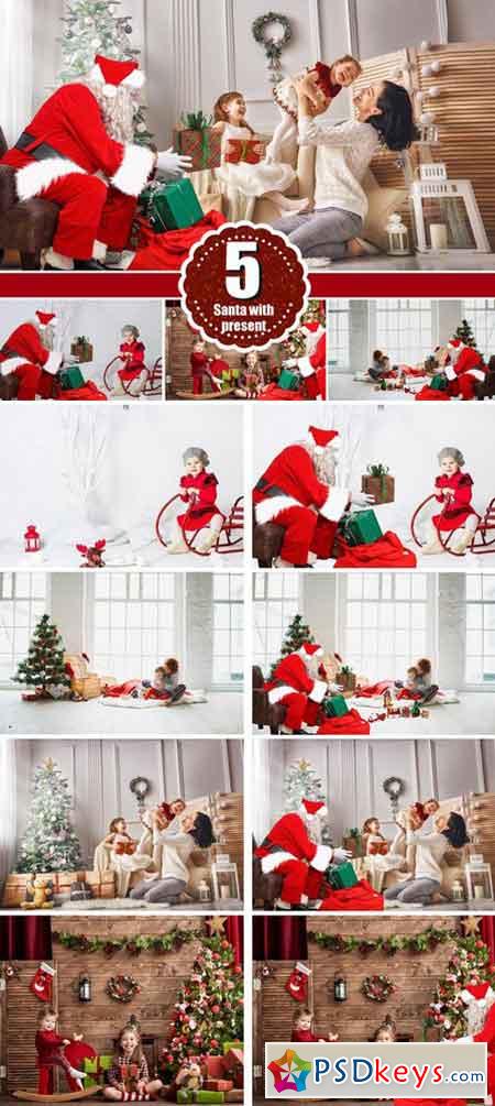 Christmas holiday photoshop overlay 2067191