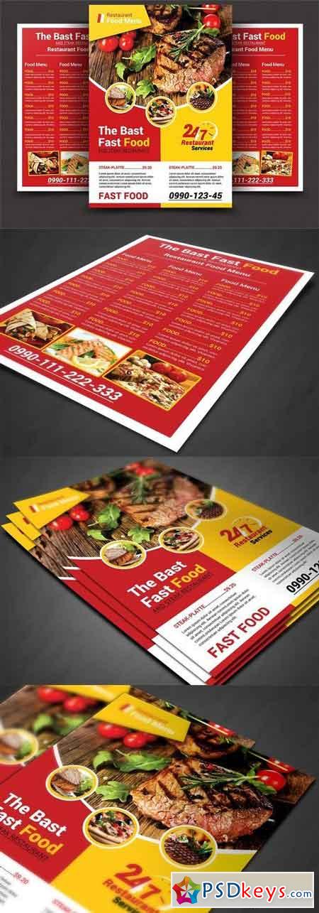 Restaurant Menu 1457296