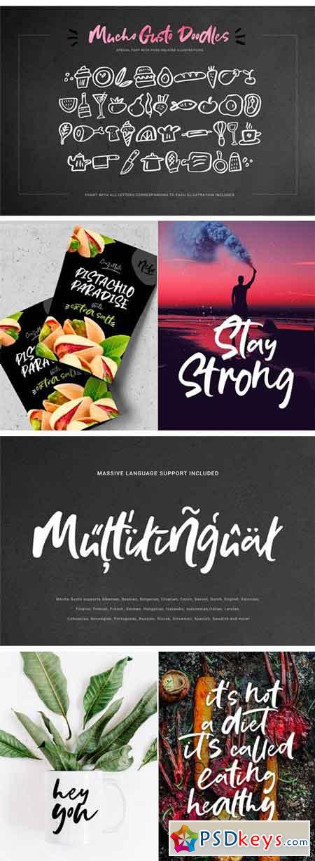 Mucho Gusto Font Family 2084613