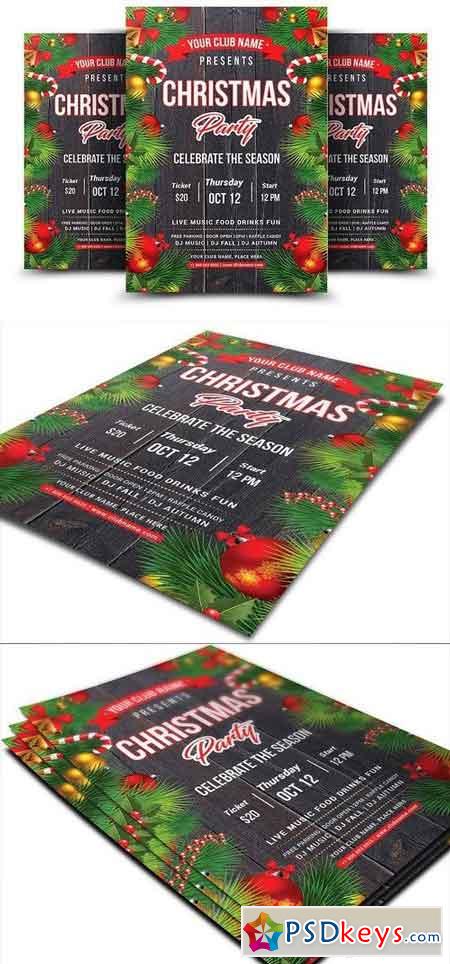 Christmas Party Flyer 2031719