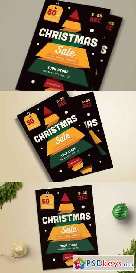 Christmas Sale Flyer 2030412