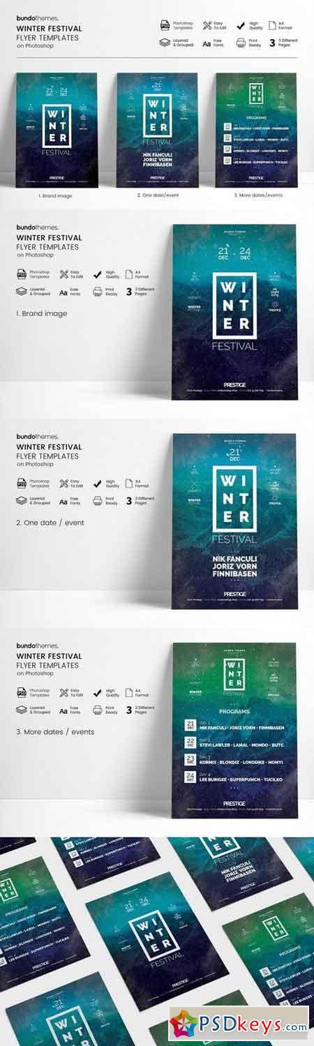 Winter Festival Flyer 2031122