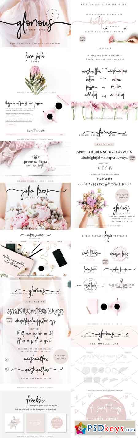 Glorious Font Duo + Extras 1971363