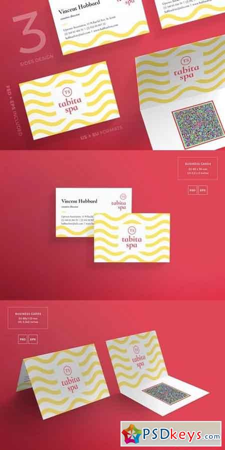 Business Cards Beauty Tabita Spa 1466642