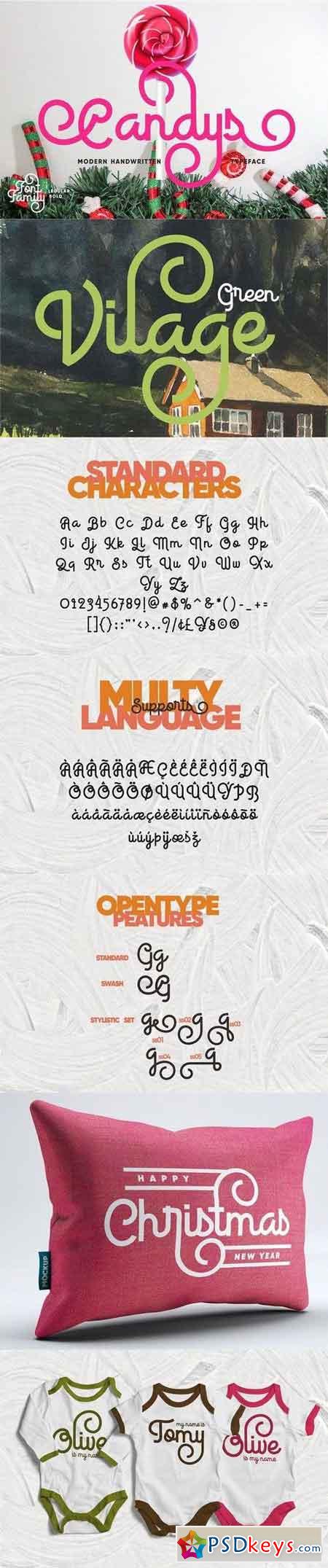 Candys Typeface 1916886