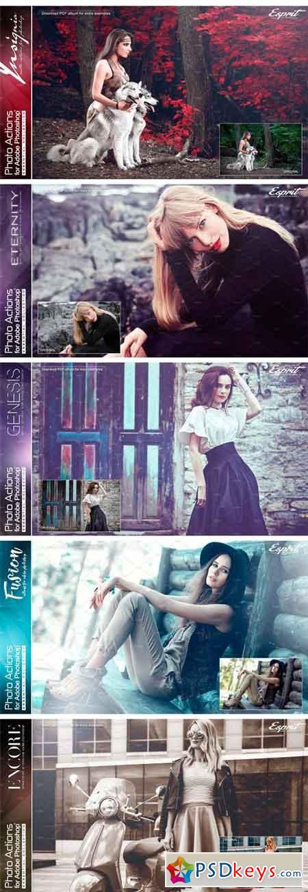 Actions for Photoshop Esprit 2085984