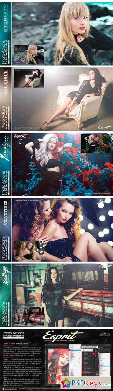 Actions for Photoshop Esprit 2085984