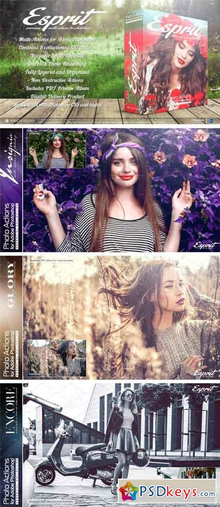 Actions for Photoshop Esprit 2085984