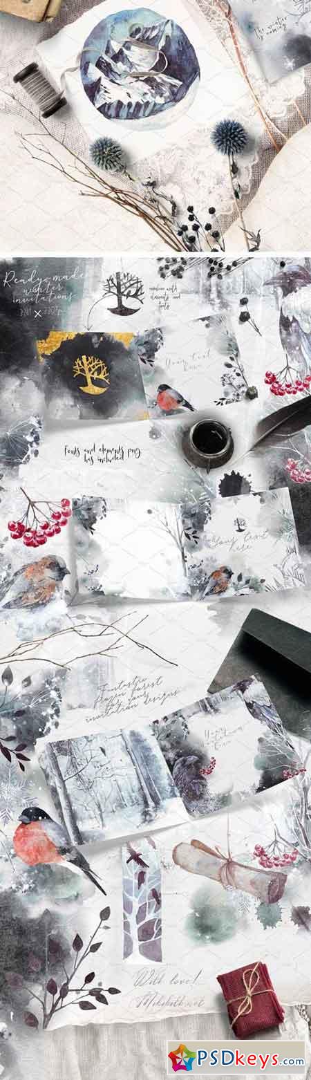 Vol2 Winter Fall Stationery 2097204