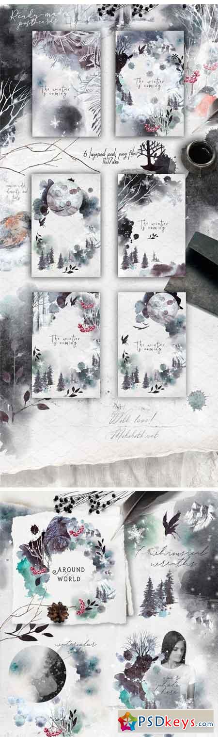 Vol2 Winter Fall Stationery 2097204