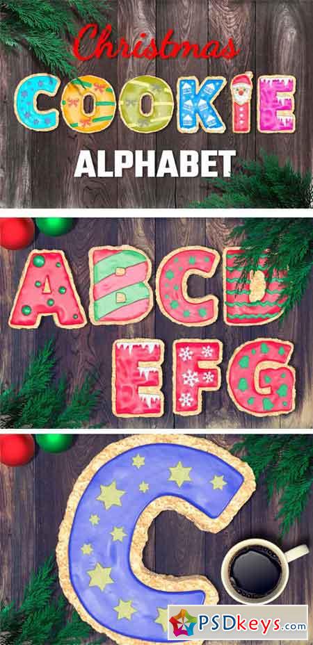 Christmas Cookie Alphabet 2100755