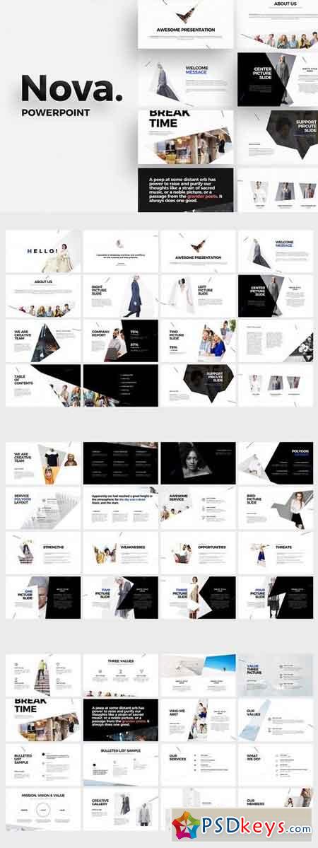 NOVA Powerpoint template 1859862