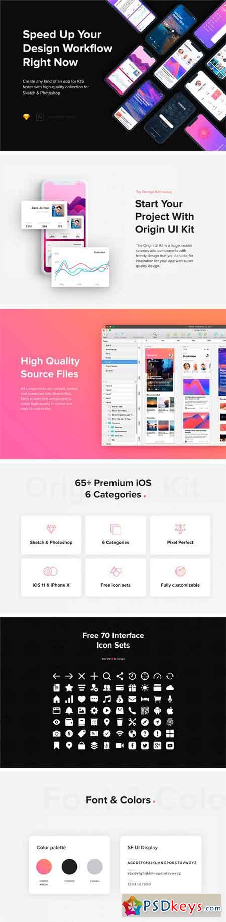 Origin Mobile UI Kit 2148341