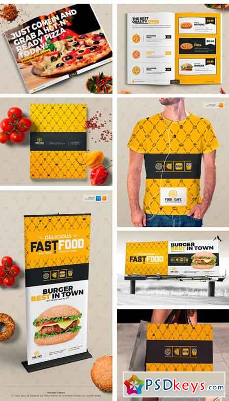 Branding Identity for Fast Food 2123409