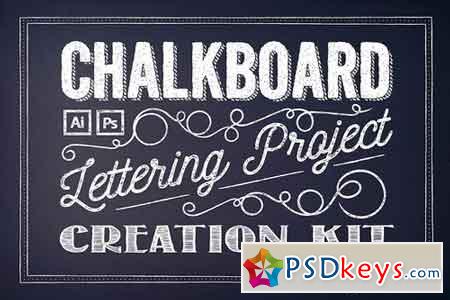 Chalkboard Lettering Project Kit 1898148