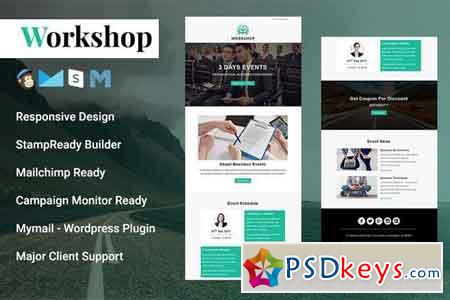 Workshop - Responsive Email Template 1842411
