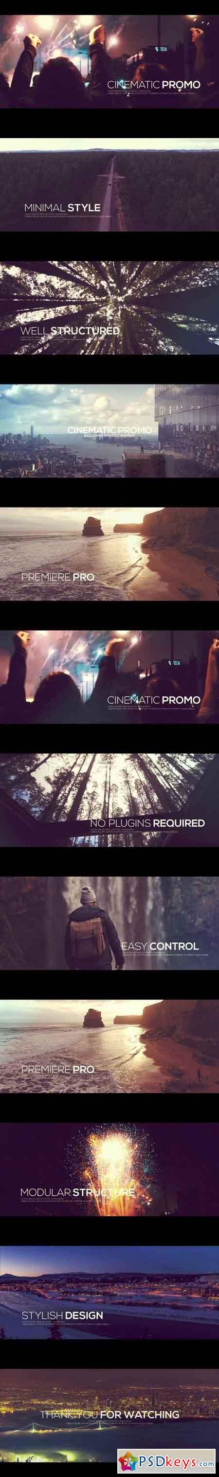 Cinematic Promo Premiere Pro Templates 57497 - After Effects Projects